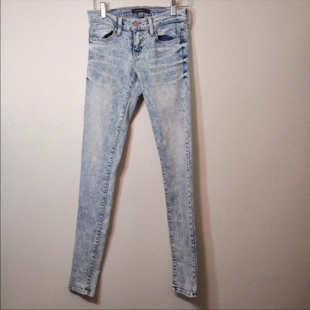 Flying Monkey Bleach Wash Low Rise Skinny Jean 24